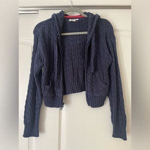 AE Knit Sweater Zip Up size Medium